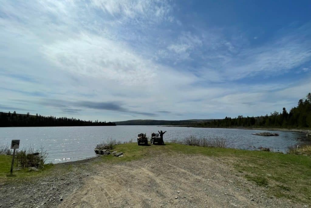 Eaux-Mortes lake