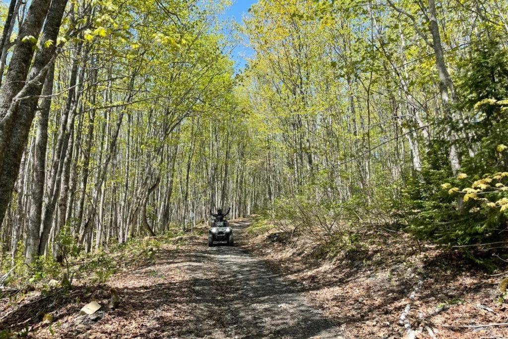 Trail between Saint-Gabriel-de-Rimouski and Saint-Marcellin